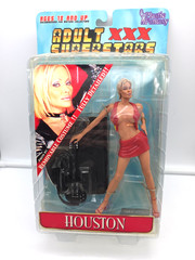 Rare Adult Superstars XXX Houston with Guitar Collectible Fantasy Action Figure