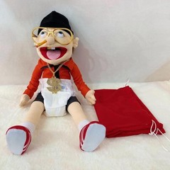 Jeffy Rapper Cosplay Toy Jeffy Hand Puppet Game Stuffed Collectible Fans Gift