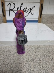 Hasbro Inhumanoids Auger Action Figure 1986 Vintage, Complete with Helmet