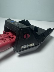 Hasbro G.I. Joe Cobra Terror Drome Cannon, Chair, Tip Caps Parts Hasbro 1986