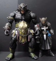 9in Xesray Studios Fit Head Combatants Fight For Glor Werewolf No Figure