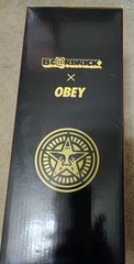 Shepard Fairey Obey x Bearbrick 400% 100% Make Art Not War 2023 Designercon EX