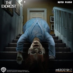 Mezco Toyz The Exorcist Horror Movie Regan MacNeil Serie 18″ Roto Plush Doll NEW
