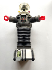 1997 Trendmasters Lost In Space B-9 Robot Working with original box