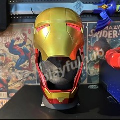 Autoking Iron Man Helmet MK5 1/1 Voice-controlled Mask Transform Cosplay Prop
