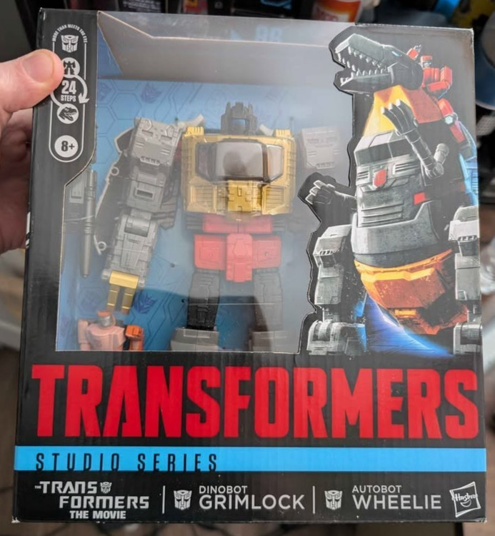 Transformers Studio Series 86-06 GRIMLOCK & WHEELIE Leader Class NIB Sealed SS86