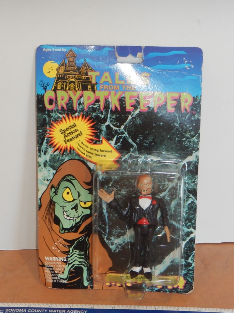 TALES FROM THE CRYPTKEEPER – THE CRYPTKEEPER – ACTION FIGURE, ACE NOVELTY, NOS