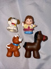 Vintage Figurines Lot Of 30 Mixed Toys My Little Pony Disney 80’s 90’s 2000s