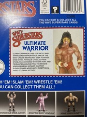 WWE LJN MATTEL SUPERSTARS ULTIMATE WARRIOR 8″ ACTION FIGURE BLUE CARD SHIPS NOW