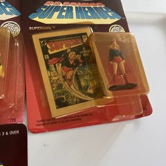 DC Comics Super Heroes Diecast Figures By ERTL Lot Of 5 Supergirl Robin 1990