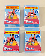 NEW 4 LOT Bullsitoy BOB’S BURGERS Series 4 Chibi in Motion Blind Box Clip