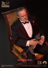 DAMTOYS The Godfather Vito Corleone Action Figure Model In Stock DMS032 1/6 Hot