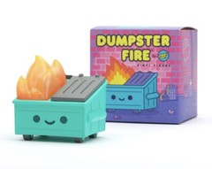 100% Soft Lil Dumpster Fire Vinyl Figure 3.5” Collectible New 2020 In Hand