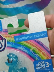 My Little Pony Rainbow Dash Collectible Mini Figure Exclusive Body NIP