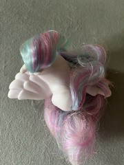 Vintage My Little Pony 1987 Hasbro Fairy Tinsel Tails Bird BluebellsNo Perch MLP