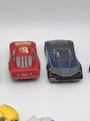 Disney Pixar Cars Lot Of 7 Die-cast & Plastic Some Missing Paint and Flaws