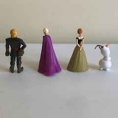 DISNEY FROZEN DOLLS ACTION FIGURES LOT 2”-3″