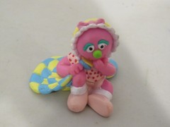 Readers Digest Young Family Sesame Street Baby Natasha Blanket PVC Figure