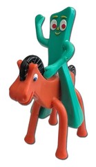 Gumby & Pokey 3″ Mini Bendables & Posable Figure Pair Fun for All Ages 3 and Up