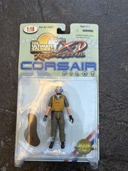1:18 21st Century Ultimate Soldier WWII US Navy Fighter CORSAIR Pilot Figure~NEW