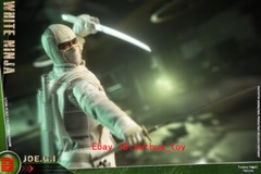 TW2141: TWTOYS White Ninja (GI Joe Storm Shadow) 1/12 ACTION FIGURE In Stock