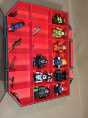 Roblox Carrying Case Action Figure Lot W/ 20 Figures & Accessories