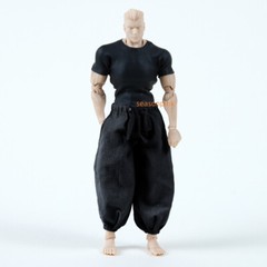 Jujutsu Kaisen Fushiguro Toji Shirt Pant Clothes For 1/12 Figure Body Outfit