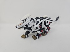 Vtg Hasbro Tomy Zoids White Liger Zero Action Figure Robot Lion Tiger Toy