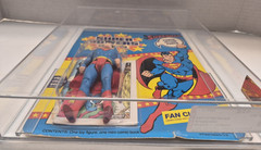 AFA 50 Super Powers Superman action figure (Kenner, 1984, series 1, 12 back)