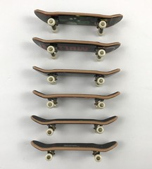 Tech Deck A-Team 6 Pack Mini Skateboards Boxed Incomplete Hardware Read Please
