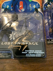 2 NEW Lost in Space Action Figures Sabotage Dr Smith Prof John Robinson 1997 NIP