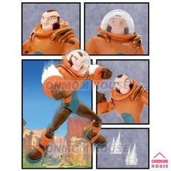 Hero Inside Action Figure & Bookcase Set GRAVITY Netflix Animation Korean Toy