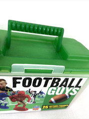 Football Guys Blue Silver vs Red Gold 2002 Kaskey Kids Master Pieces Kids VGUC