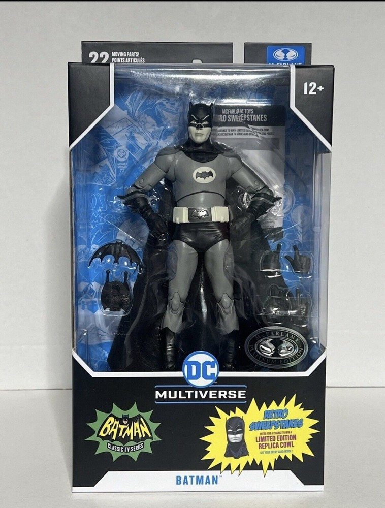 McFarlane DC Multiverse Batman Classic TV Series Platinum Edition 7″ Figure