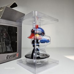 Robot Taekwon V SD Figure V Punch V Center X Dunking Donuts Exclusive Box Damage