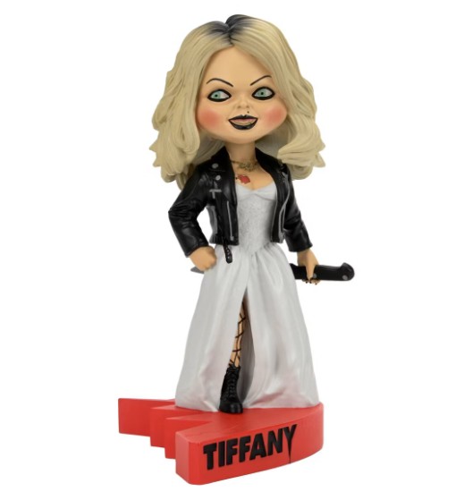 Bride of Chucky Tiffany (HEART CONNECT BASE) Head Knockers figure NECA 29785