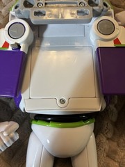Buzz Lightyear Talking Figure Thinkway Disney Pixar Wings Pop Open