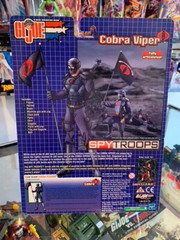 G.I. Joe vs Cobra Spy Troops 12″ Cobra Viper 2003 New Sealed Trooper Soldier