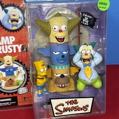 McFarlane The Simpsons Kamp Krusty Bart & Krusty Series 1 New 2007