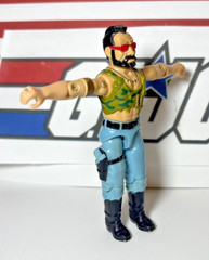 GI Joe Ripper 1985 v1 *100% COMPLETE w/File Card, Near Mint!* Vintage Dreadnok