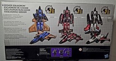 Transformers G1 Reissue Seekers Set Dirge Thrust Ramjet Platinum Edition (MISB)