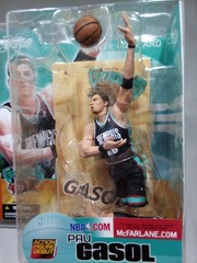 2003 Series 3 Pau Gasol McFarlane NBA Reg Grizzlies Figure Dark Uniform(HOF)