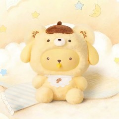TOP TOY Sanrio Little Bear Planet Plush Pendant Blind Box Pompompurin Secret New