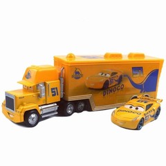 Disney Pixar Cars Black Storm Jackson DiNOco Cruz Mack Hauler Truck & Car Toys