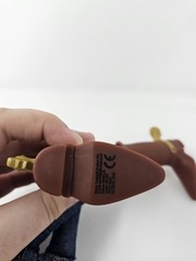 Disney Pixar Thinkway Toy Story Woody Pull String Talking Doll 15” NO HAT, WORKS