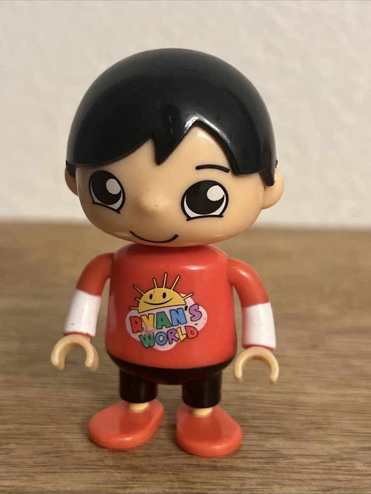 Ryan’s World Wearing Red Shirt 3” Figure Plastic Bonkers Toy
