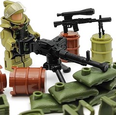Special Military Soldier Style Weapon Sets, Military Weapon Pack Accessories