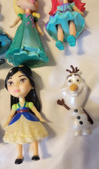 Disney Mini Toddler Dolls Princess Figures 3.5″