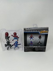 Marvel Spider-Man 2.5 4-Pack Die-Cast Figures, Toys for Kids and Adults
