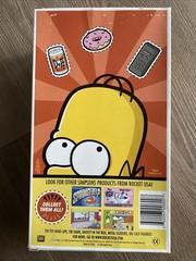 Simpsons Official HOMER Tin Action Toy Rocket USA 2002 20th Century Fox